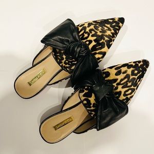 Louise et cie Leopard Slides